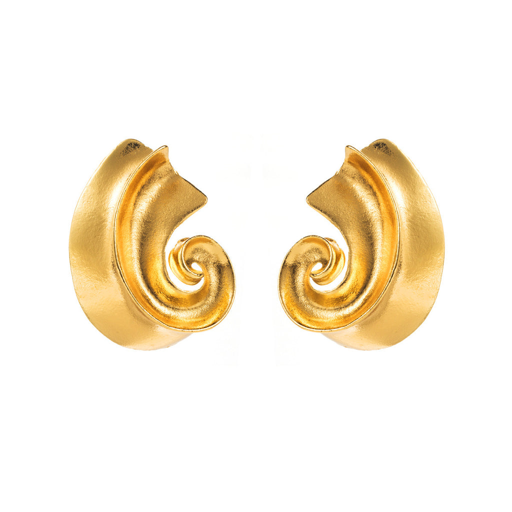 Golden Statement Earrings